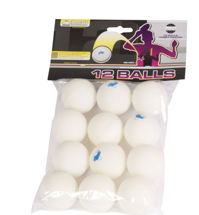 Buffalo Pingponglabda 12db Hobby Celluloid-mentes