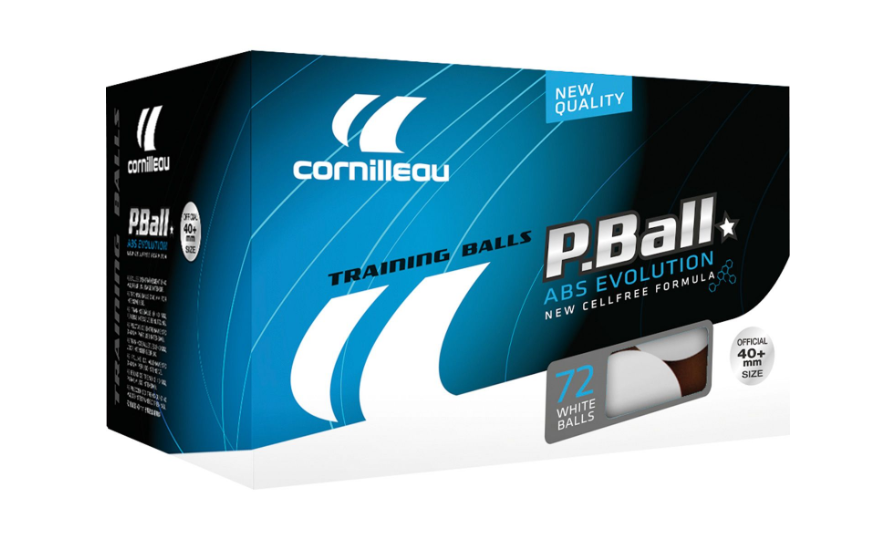 Cornilleau P-Ball Fehér Pingponglabda szett, 72 db