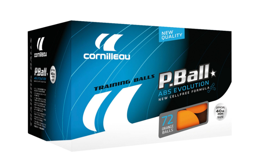 Cornilleau P-Ball Narancssárga Pingponglabda szett, 72 db