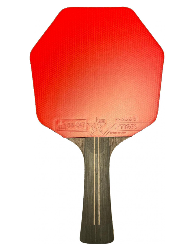 Stiga Pingpongütő CYBERSHAPE PRO CARBON 5-STAR