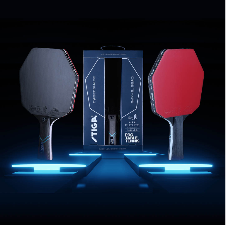 Stiga Pingpongütő CYBERSHAPE FUTURE 3-STAR