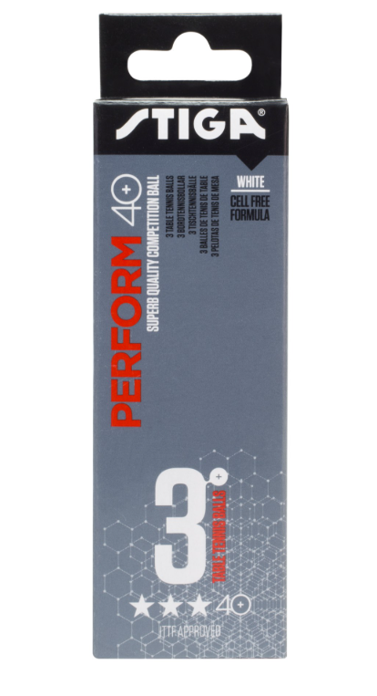 Stiga PERFORM WHITE 3-PACK