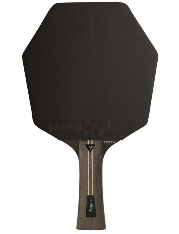 Stiga Pingpongütő CYBERSHAPE PRO CARBON 5-STAR