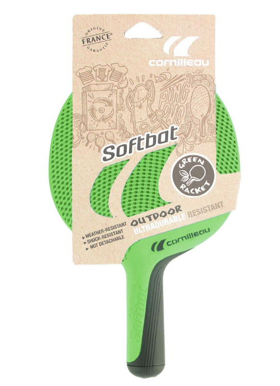Cornilleau Softbat zöld kültéri pingpongütő