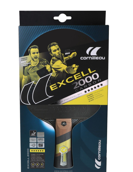 Cornilleau Excell 2000 Carbon Pingpongütő