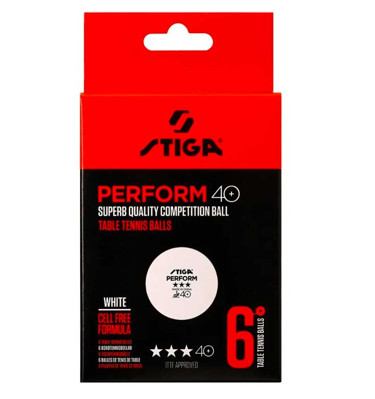 Stiga PERFORM WHITE 6-PACK