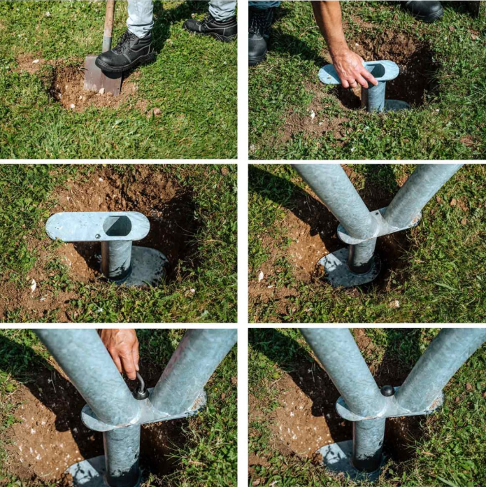 Cornilleau Park Anchor Set -Asztal Rögzítő Készlet