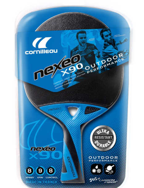 Cornilleau Nexeo X90 Carbon Kültéri Pingpongütő - Kék